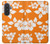 S2245 Hawaiian Hibiscus Orange Pattern Hülle Schutzhülle Taschen für Samsung Galaxy A57