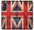 S2303 British UK Vintage Flag Hülle Schutzhülle Taschen für Samsung Galaxy A57