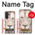 S2399 White Lion Face Hülle Schutzhülle Taschen für Samsung Galaxy A57