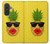 S2443 Funny Pineapple Sunglasses Kiss Hülle Schutzhülle Taschen für Samsung Galaxy A57