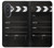 S2479 Director Clapboard Hülle Schutzhülle Taschen für Samsung Galaxy A57