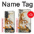 S2751 Chinese Tiger Brush Painting Hülle Schutzhülle Taschen für Samsung Galaxy A57