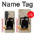 S2826 Cute Cartoon Unsleep Black Sheep Hülle Schutzhülle Taschen für Samsung Galaxy A57