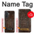 S2850 Brown Skin Alligator Graphic Printed Hülle Schutzhülle Taschen für Samsung Galaxy A57