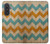 S3033 Vintage Wood Chevron Graphic Printed Hülle Schutzhülle Taschen für Samsung Galaxy A57