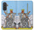 S3068 Tarot Card Queen of Swords Hülle Schutzhülle Taschen für Samsung Galaxy A57