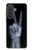 S3101 X-ray Peace Sign Fingers Hülle Schutzhülle Taschen für Samsung Galaxy A57