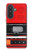 S3204 Red Cassette Recorder Graphic Hülle Schutzhülle Taschen für Samsung Galaxy A57