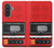 S3204 Red Cassette Recorder Graphic Hülle Schutzhülle Taschen für Samsung Galaxy A57