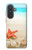 S3212 Sea Shells Starfish Beach Hülle Schutzhülle Taschen für Samsung Galaxy A57