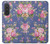 S3265 Vintage Flower Pattern Hülle Schutzhülle Taschen für Samsung Galaxy A57