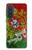 S3300 Portugal Flag Vintage Football Graphic Hülle Schutzhülle Taschen für Samsung Galaxy A57