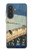 S3347 Utagawa Hiroshige Sudden shower Hülle Schutzhülle Taschen für Samsung Galaxy A57