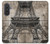 S3416 Eiffel Tower Blueprint Hülle Schutzhülle Taschen für Samsung Galaxy A57