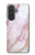 S3482 Soft Pink Marble Graphic Print Hülle Schutzhülle Taschen für Samsung Galaxy A57
