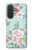 S3494 Vintage Rose Polka Dot Hülle Schutzhülle Taschen für Samsung Galaxy A57