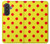 S3526 Red Spot Polka Dot Hülle Schutzhülle Taschen für Samsung Galaxy A57