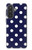 S3533 Blue Polka Dot Hülle Schutzhülle Taschen für Samsung Galaxy A57