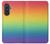 S3698 LGBT Gradient Pride Flag Hülle Schutzhülle Taschen für Samsung Galaxy A57