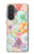 S3705 Pastel Floral Flower Hülle Schutzhülle Taschen für Samsung Galaxy A57