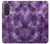 S3713 Purple Quartz Amethyst Graphic Printed Hülle Schutzhülle Taschen für Samsung Galaxy A57