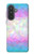 S3747 Trans Flag Polygon Hülle Schutzhülle Taschen für Samsung Galaxy A57