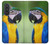 S3888 Macaw Face Bird Hülle Schutzhülle Taschen für Samsung Galaxy A57