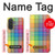 S3942 LGBTQ Rainbow Plaid Tartan Hülle Schutzhülle Taschen für Samsung Galaxy A57