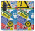 S3960 Safety Signs Sticker Collage Hülle Schutzhülle Taschen für Samsung Galaxy A57