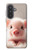 S3979 Cute Baby Pig Hülle Schutzhülle Taschen für Samsung Galaxy A57