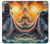 S4003 Oil Color Painting Giant Octopus Hülle Schutzhülle Taschen für Samsung Galaxy A57