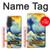 S4005 Oil Color Painting Great Waves Hülle Schutzhülle Taschen für Samsung Galaxy A57