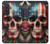 S4015 Skull American Flag Hülle Schutzhülle Taschen für Samsung Galaxy A57