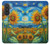 S4019 Sunflower Van Gogh Style Hülle Schutzhülle Taschen für Samsung Galaxy A57