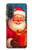 S4046 Happy Santa Hülle Schutzhülle Taschen für Samsung Galaxy A57