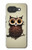 S0360 Coffee Owl Hülle Schutzhülle Taschen für Google Pixel 10a