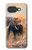S1292 Dusty Elephant Egrets Hülle Schutzhülle Taschen für Google Pixel 10a