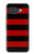 S2638 Black and Red Striped Hülle Schutzhülle Taschen für Google Pixel 10a