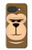 S2721 Cute Grumpy Monkey Cartoon Hülle Schutzhülle Taschen für Google Pixel 10a
