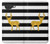 S2794 Black and White Striped Deer Gold Sparkles Hülle Schutzhülle Taschen für Google Pixel 10a
