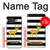 S2794 Black and White Striped Deer Gold Sparkles Hülle Schutzhülle Taschen für Google Pixel 10a