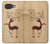 S3081 Wooden Raindeer Graphic Printed Hülle Schutzhülle Taschen für Google Pixel 10a