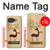 S3081 Wooden Raindeer Graphic Printed Hülle Schutzhülle Taschen für Google Pixel 10a