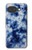 S3439 Fabric Indigo Tie Dye Hülle Schutzhülle Taschen für Google Pixel 10a