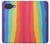S3799 Cute Vertical Watercolor Rainbow Hülle Schutzhülle Taschen für Google Pixel 10a