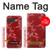 S3817 Red Floral Cherry blossom Pattern Hülle Schutzhülle Taschen für Google Pixel 10a