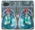 S3911 Cute Little Mermaid Aqua Spa Hülle Schutzhülle Taschen für Google Pixel 10a