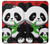 S3929 Cute Panda Eating Bamboo Hülle Schutzhülle Taschen für Google Pixel 10a