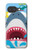 S3947 Shark Helicopter Cartoon Hülle Schutzhülle Taschen für Google Pixel 10a