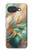 S3993 Green Marble Gold Veins Hülle Schutzhülle Taschen für Google Pixel 10a